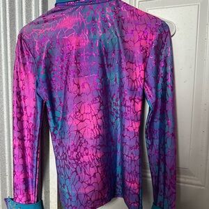 Vibrant Multicolor Long Sleeve Top